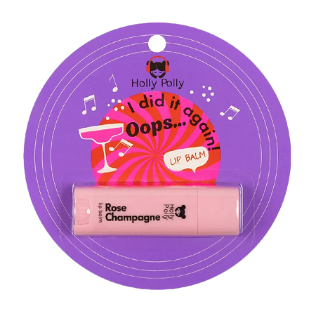 Holly Polly Бальзам для губ Oops!...I did it again! Розовое Шампанское 4,8 г 1 шт