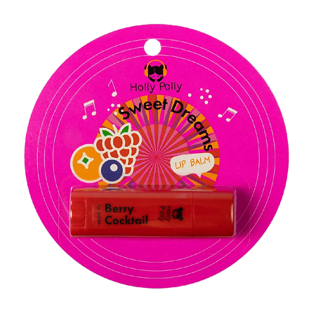 Holly Polly Бальзам для губ Sweet Dreams Ягодный 4,8 г 1 шт