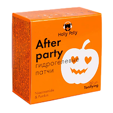 Купить Holly Polly Гидрогелевые патчи для глаз After Party с ниацинамидом и экстрактом тыквы 60 шт цена