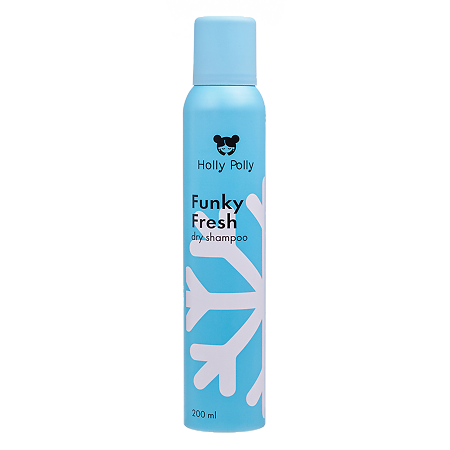 Изображение товара Holly Polly Сухой шампунь Funky Fresh для всех типов волос спрей 200 мл 1 шт