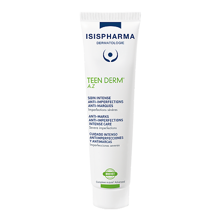 IsisPharma Teen Derm A.Z Гель-крем для интенсивного ухода за кожей с несовершенствами с азелаиновой кислотой 15% 30 мл 1 шт