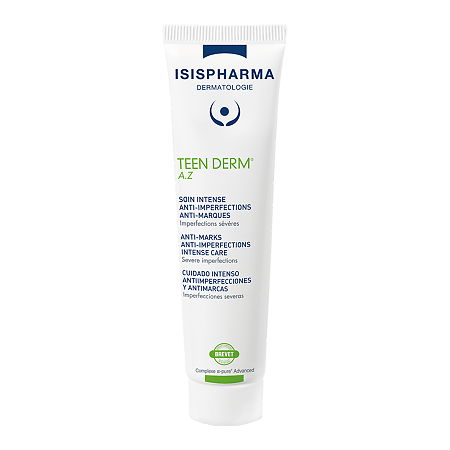 Изображение товара Гель-крем для лица IsisPharma Teen Derm A.Z 30 мл против воспалений и постакне