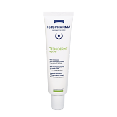 Купить IsisPharma Teen Derm α-pure (Alpha Pure) Гель-крем для интенсивного ухода за проблемной кожей лица 30 мл 1 шт цена