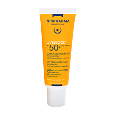 Купить IsisPharma Uveblock Dry Touch Солнцезащитный ультра-флюид Сухое прикосновение SPF50+ 40 мл 1 шт цена