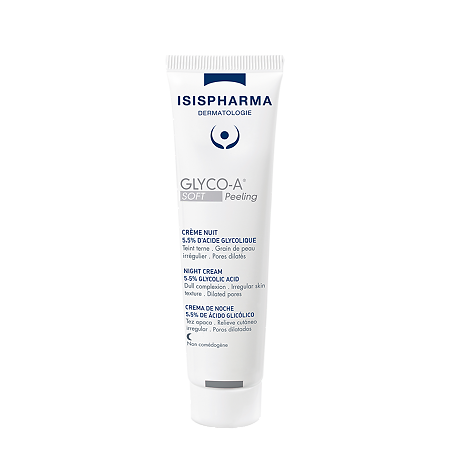 IsisPharma Glyco-A Soft Peeling Ночной крем для мягкого пилинга с 5,5% гликолевой кислотой 30 мл 1 шт