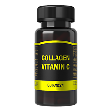 Купить Коллаген, Витамин С (Collagen, Vitamin C) капсулы массой 675 мг 60 шт цена