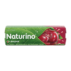 Купить Натурино / Naturino с витаминами и натуральным соком, вишня пастилки массой 4,2 г 1 шт цена
