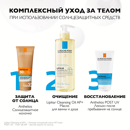 La Roche-Posay Anthelios Anthelios POST-UV Exposure Лосьон для лица и тела восстанавливающий после пребывания на солнце 200 мл 1 шт