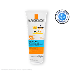 Купить La Roche-Posay Anthelios UVMUNE 400 Dermo-pediatrics Солнцезащитное детское увлажняющее молочко для лица и тела SPF 50+/PPD26 250 мл 1 шт цена