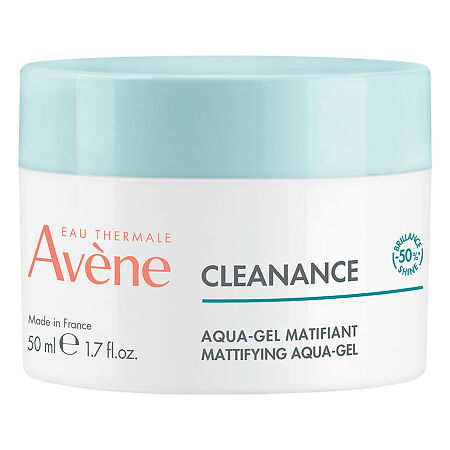 Avene Cleanance Aqua-Gel Аква-гель матирующий для лица 50 мл 1 шт