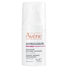 Купить Avene Antirougeurs Rosamed Защитный увлажняющий концентрат для кожи склонной к покраснениям 30 мл 1 шт цена