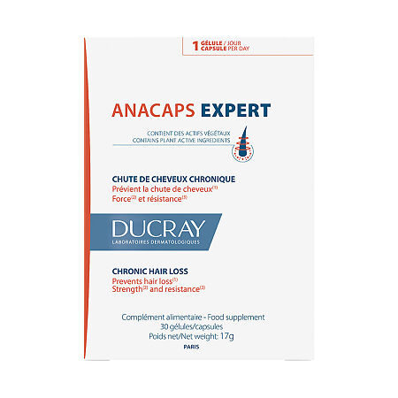 Ducray Аnacaps Expert для волос и кожи головы капсулы 30 шт