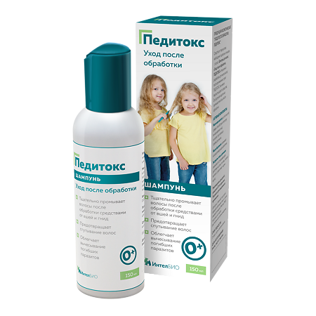 Педитокс Шампунь для волос Уход после обработки фл 150 мл 1 шт