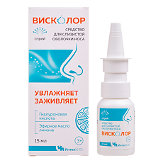 Купить Висколор средство для слизистой оболочки носа спрей 15 мл 1 шт цена