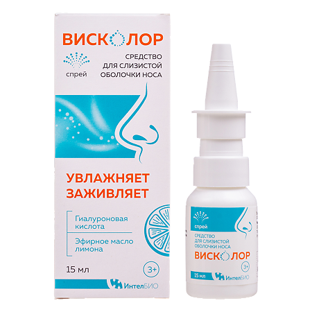 Висколор средство для слизистой оболочки носа спрей 15 мл 1 шт