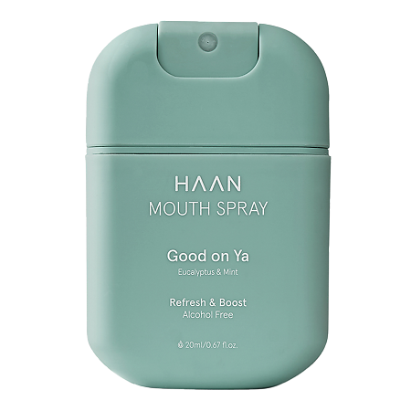 Спрей для полости рта HAAN c пребиотиками без спирта  Эвкалипт и мята 1 шт 20 мл