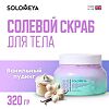 Solomeya Солевой скраб для тела Ванильный пуддинг Unicorn salt body scrub Vanilla pudding 1 шт 320 г