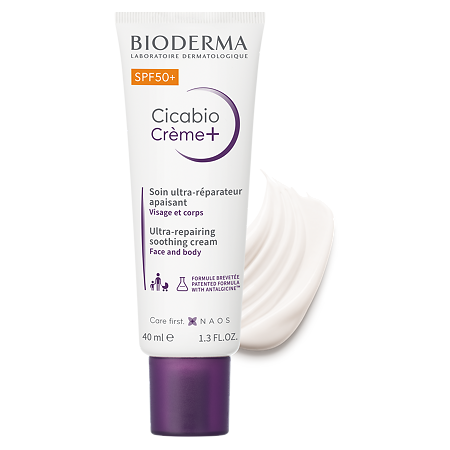 Cicabio Creme+ Крем ультравосстанавливающий SPF50+ 40 мл 1 шт