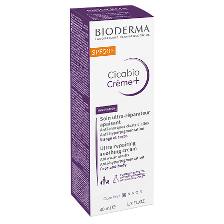 Cicabio Creme+ Крем ультравосстанавливающий SPF50+ 40 мл 1 шт