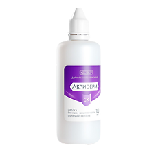 Купить Акридерм СК раствор для наружного применения 0,05%+2% 100 мл 1 шт цена