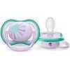 Philips Avent Пустышка Ultra Air SCF085/59 в комплекте с футляром для хранения и стерилизации 0-6 мес 2 шт