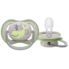 Купить Philips Avent Пустышка Ultra Air SCF086/05 в комплекте с футляром для хранения и стерилизации 6-18 мес 1 шт цена