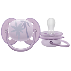 Купить Philips Avent Пустышка Ultra Air SCF092/03 в комплекте с футляром для хранения и стерилизации 0-6 мес 1 шт цена