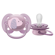Изображение товара Philips Avent Пустышка Ultra Air SCF092/05 в комплекте с футляром для хранения и стерилизации 6-18 мес 1 шт