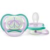 Philips Avent Пустышка светящаяся Ultra Air Night SCF376/19 в комплекте с футляром для хранения и стерилизации 0-6 мес 2 шт