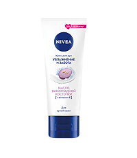 Изображение товара Nivea Крем для рук Увлажнение и забота масло виноградной косточки 80 мл 1 шт