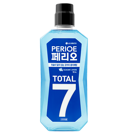 Изображение товара Perioe Ополаскиватель для полости рта Total 7 Cooling 1 шт 760 мл