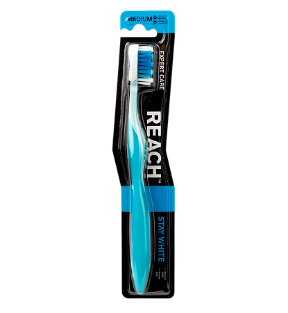 Зубная щетка Рич (Reach) Stay White Белизна средней жесткости 1 шт