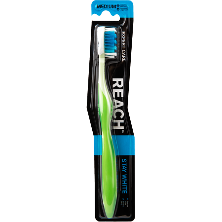Зубная щетка Рич (Reach) Stay White Белизна средней жесткости 1 шт