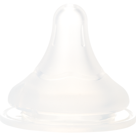 Pigeon Соска из силикона для бутылочки L (6 мес) 2 шт