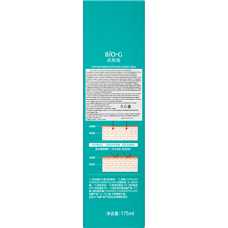 Bio-G Chrysanthemum Экстраувлажняющий тонер с экстрактом хризантемы 175 мл 1 шт