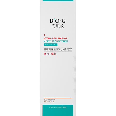 Bio-G Hydra-Replumping Увлажняющий тонер двойного действия для восстановления водного баланса кожи 130 г 1 шт
