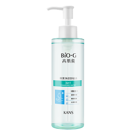 Изображение товара Мицеллярная вода Bio-G 3в1 Cleansing Water 200 мл для чувствительной кожи