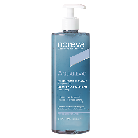 Noreva Aquareva Очищающий увлажняющий гель для лица и тела 400 мл 1 шт