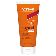 Купить Noreva Bergasol Expert Солнцезащитный легкий флюид-крем для лица SPF50+ 50 мл 1 шт цена