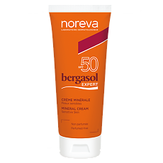 Купить Noreva Bergasol Expert Минеральный крем для лица SPF50 40 мл 1 шт цена
