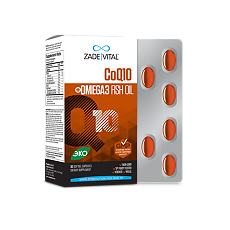 Купить Заде Витал/Zade Vital Коэнзим Q10 и рыбий жир капсулы 30 шт 30 шт цена