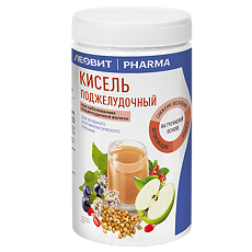 Купить Леовит Pharma Кисель Поджелудочный банка 400 г 1 шт цена