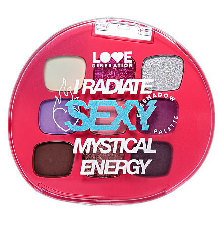 Изображение товара Love Generation Палетка теней для век Eyeshadow Palette I radiate sexy mystical energy 01 9 оттенков 7,2 г 1 шт