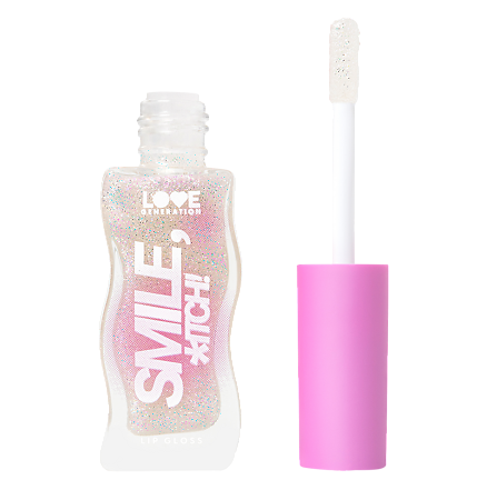 Изображение товара Love Generation Блеск для губ Lipgloss Smile *itch! тон 01 светлый бежевый 10 мл 1 шт