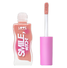 Изображение товара Love Generation Блеск для губ Lipgloss Smile *itch! тон 07 прозрачный с мерцающими блестками 10 мл 1 шт