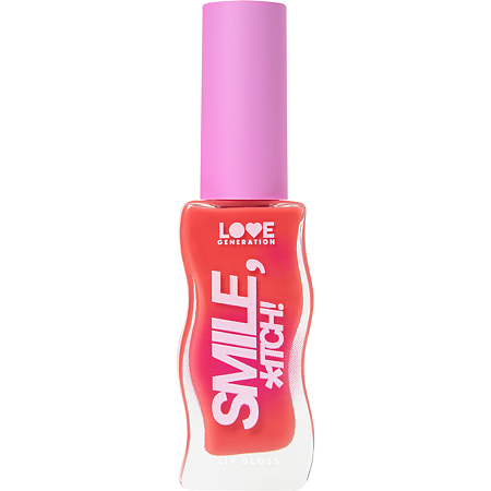 Love Generation Блеск для губ Lipgloss Smile *itch! тон 09  розово-морковный 10 мл 1 шт