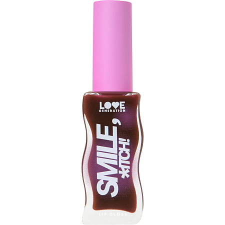 Love Generation Блеск для губ Lipgloss Smile *itch! тон 10 винный  10 мл 1 шт