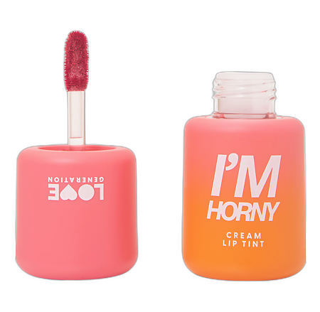 Изображение товара Love Generation Кремовый тинт для губ Cream Lip Tint I'm Horny тон 02 бежево-розовый 3 мл 1 шт