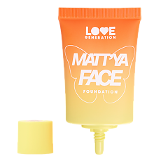 Купить Love Generation Матирующий тональный крем c экстрактом матчи Matt'ya Face тон 03 холодный бежевый 30 мл 1 шт цена