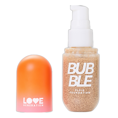 Love Generation Тональный флюид Fluid Foundation Bubble тон 01 светло-бежевый 40 мл 1 шт